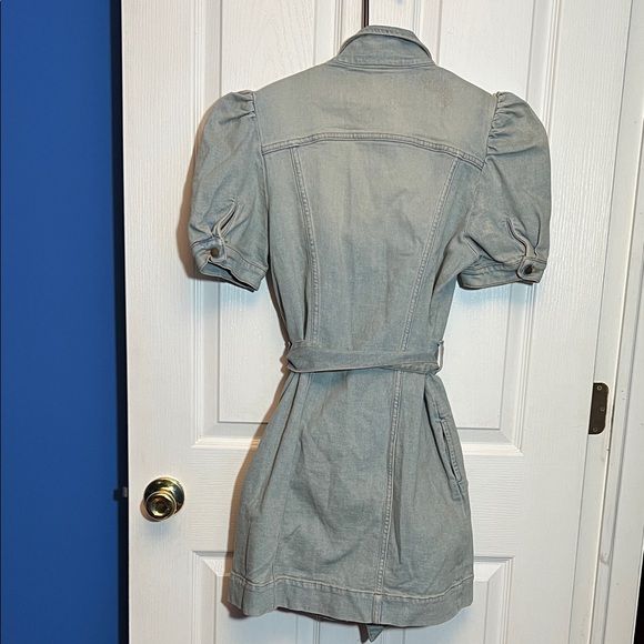 Retrofete Lema Denim Dress - Size Large - Picture 4 of 7